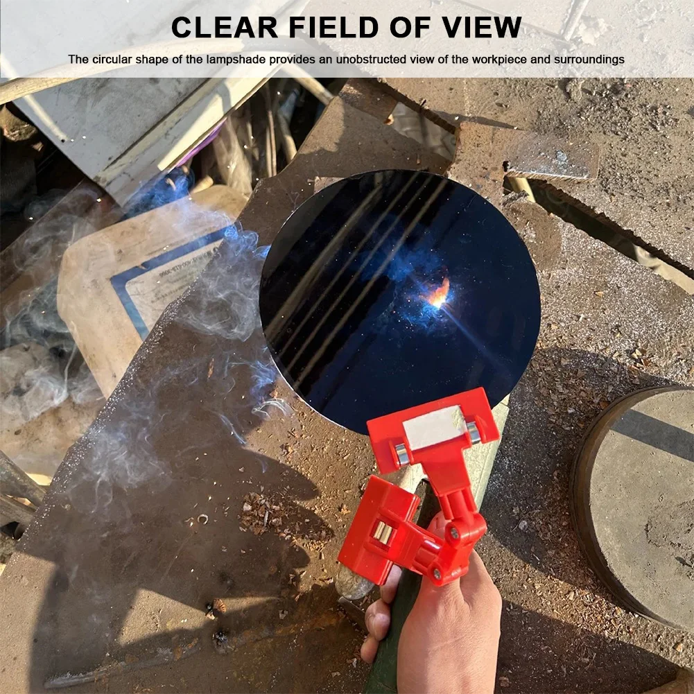Универсальная круглая затеняющая крышка с зажимом защита глаз для сварки