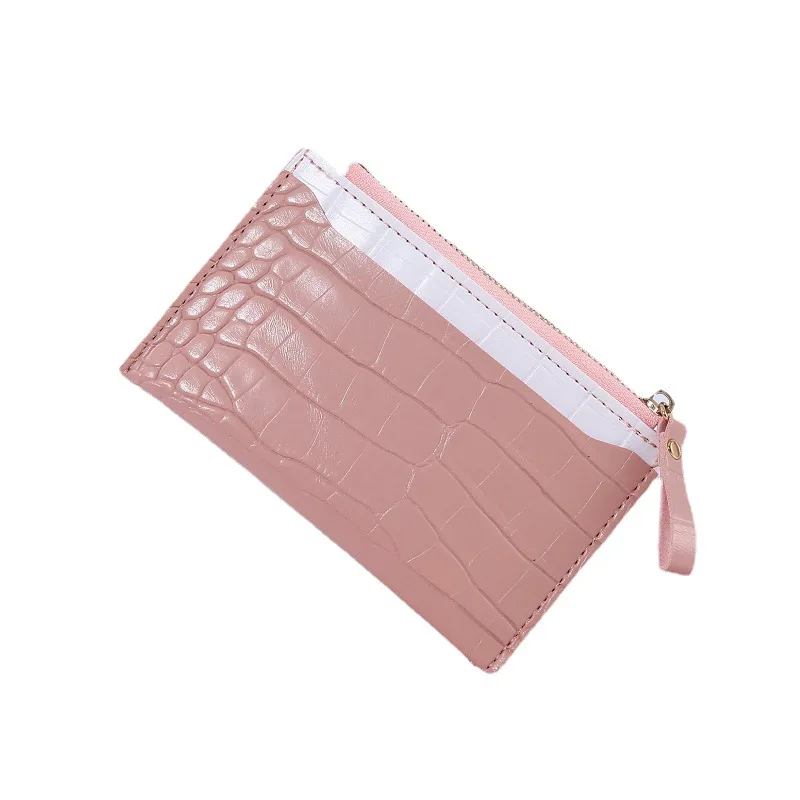 

10pcs Women PU Multifunctional Credit Card Holder Zipper Coin Purses