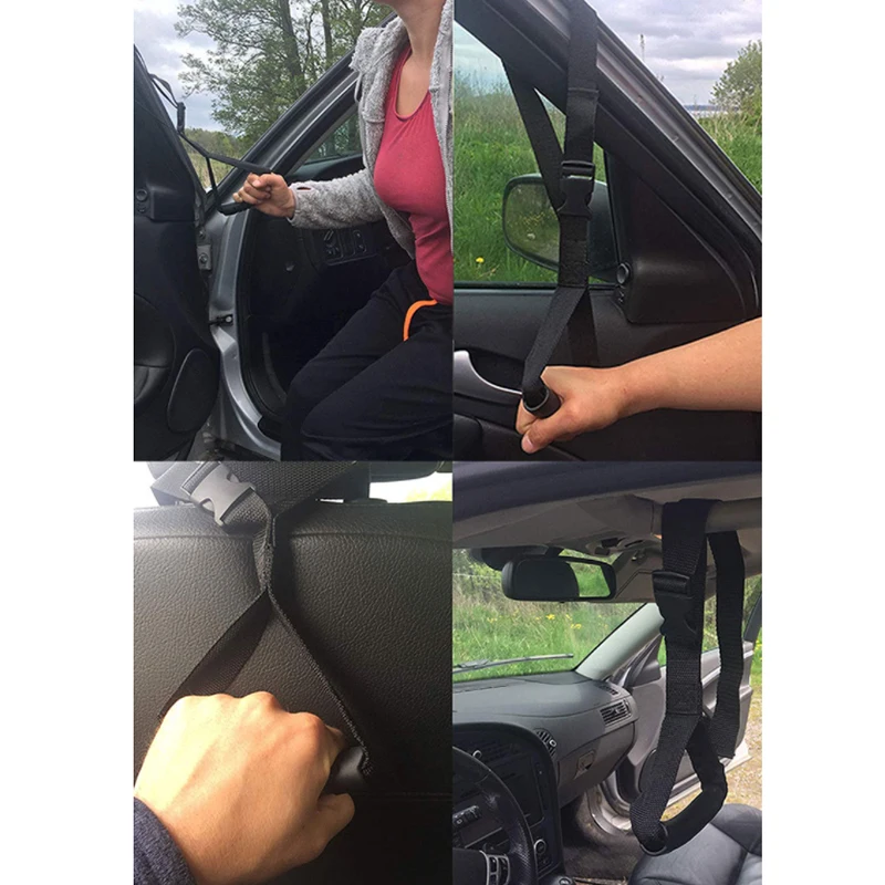 

Adjustable Standing Handle Support Sit to Stand Aid Safety Car Vehicle Mobility Aid Elderly Disability Medical