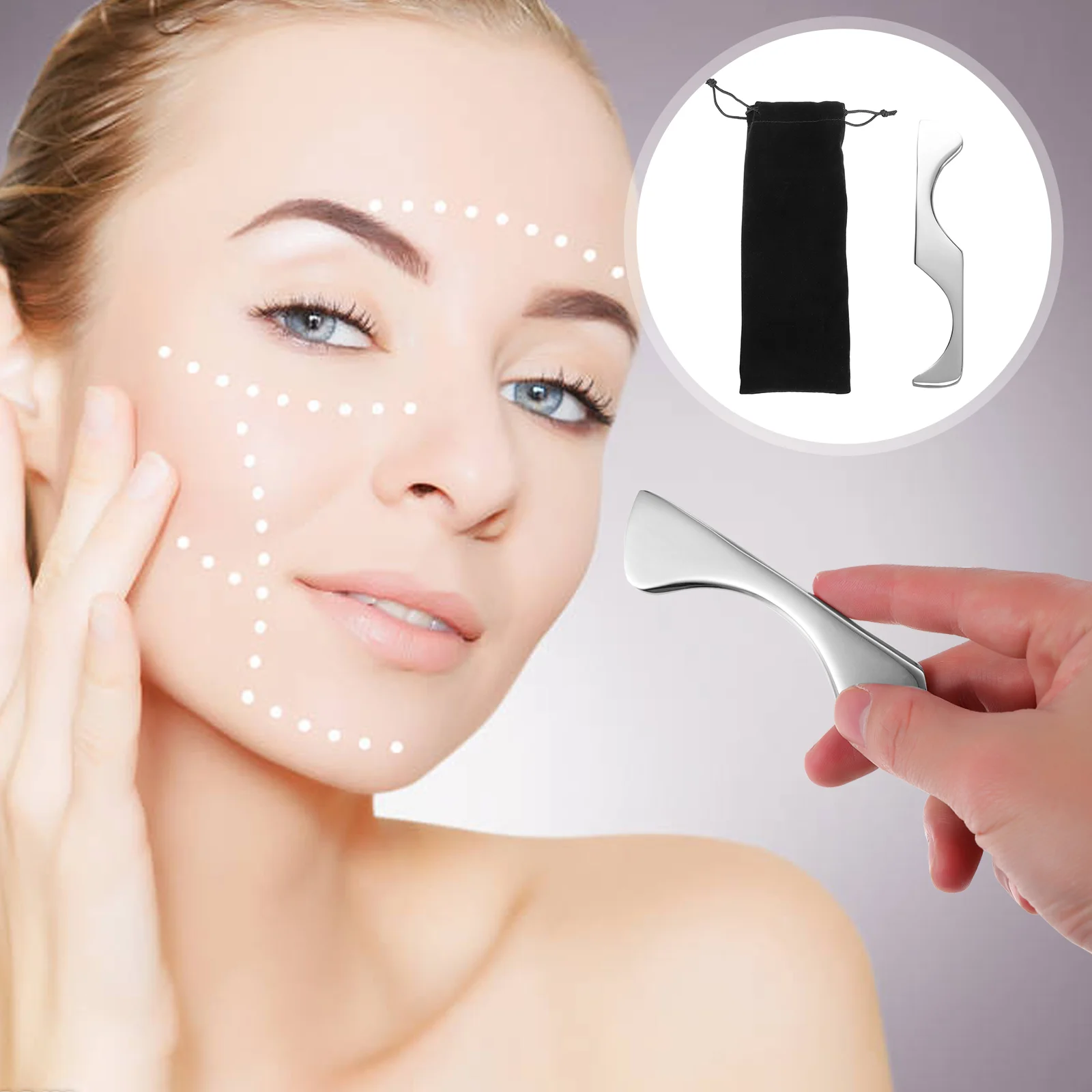 

1 PC Portable Board Scraper Scraping Plate for Ladies Girls