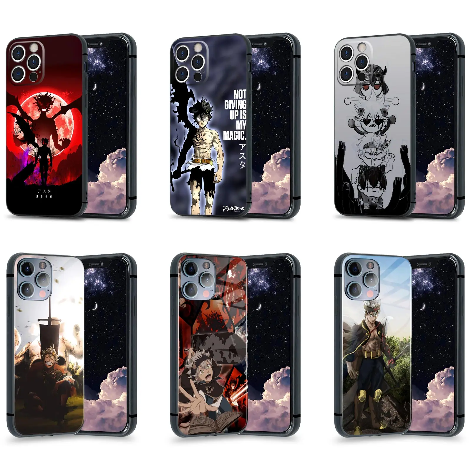 Asta Demon Form Liebe Black Clover Soft Silicone Phone Case Cover Shell for iPhone 11 12 13 Mini 14 Pro XS Max X XR 7 8 14 Plus