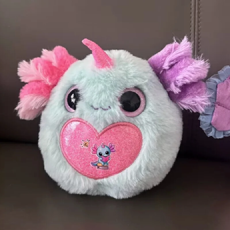 Фото ZURU Rainbocorns Axolotlcorn Surprise Magic Egg: Коллекционная мягкая игрушка-единорог в закрытой коробке, милый декор, сладкий подарок на день рождения №4