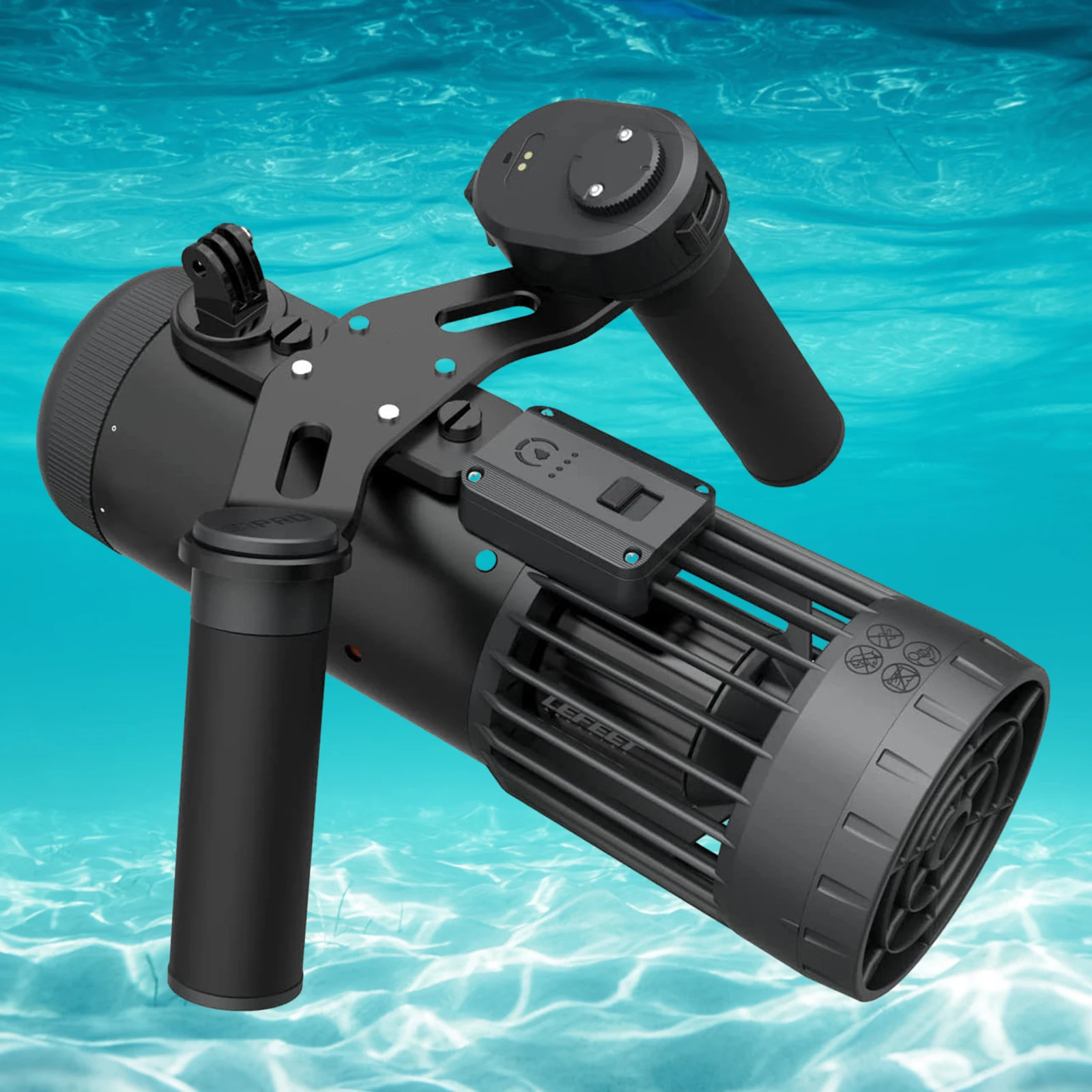 

Professional Electric Underwater Thruster 4.2Mph 40m Underwater Scooter Diving Equipment For Photography Search Exploration