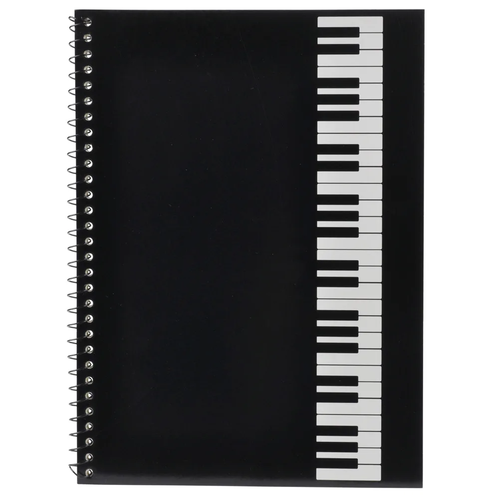 

Stave Notebook Soft Copy Thickened 50 Pages Musical Notation Staff Notebook Music Manuscript Writing Paper Beginner's Homework