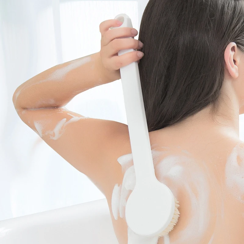 Скраб щетка для ванны потрите длинную ручку банное полотенце банный шар мягкая