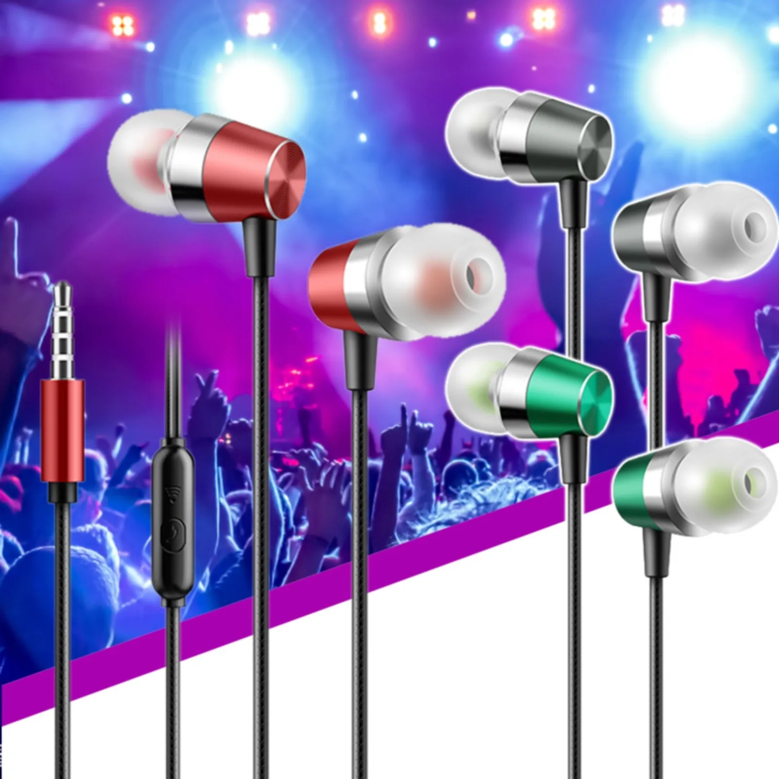 Беспроводная игровая гарнитура Hs80 Ps5, проводные наушники-вкладыши с микрофоном, эргономичные шумоподавляющие наушники, воздушные наушники