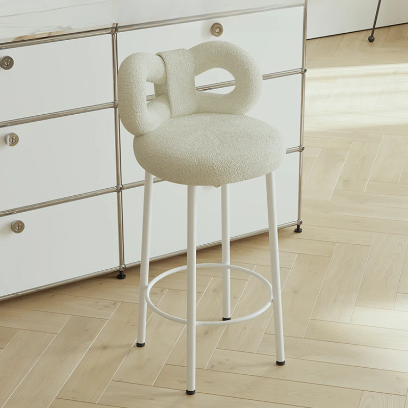 Современные бархатные барные стулья роскошный дизайн высоты стойки для гостиной