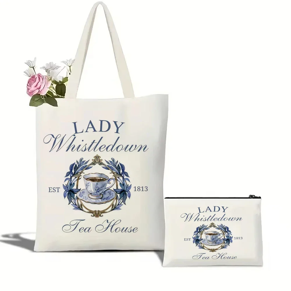 Женская сумка-тоут с изображением чая забавная косметичка Skzoo Leebit Lee Наплечная