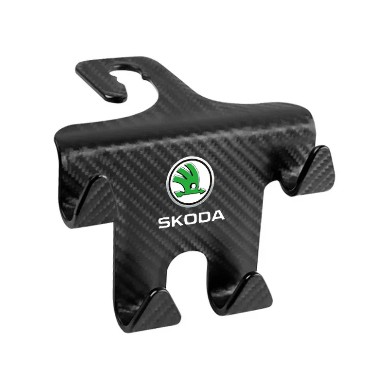 

Крючок на подголовник автомобильного сиденья, органайзер для заднего сиденья, аксессуар для Skoda Octavia 2 3 A4 A5 mk1 Fabia...