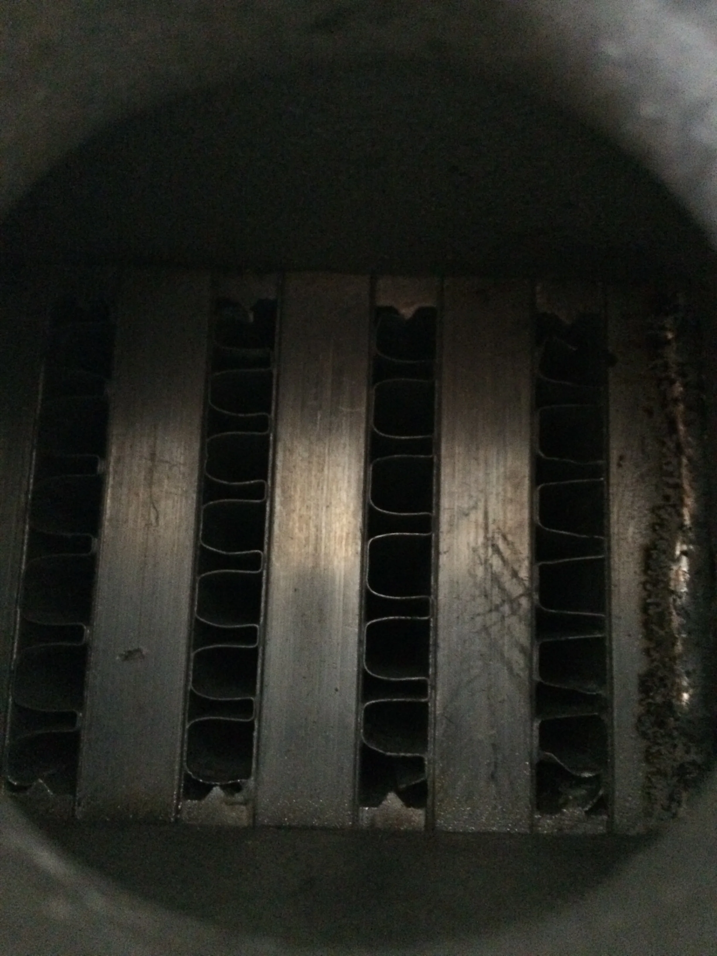 Универсальный передний алюминиевый интеркулер 590*205*69 мм вход/выход 56 высокий