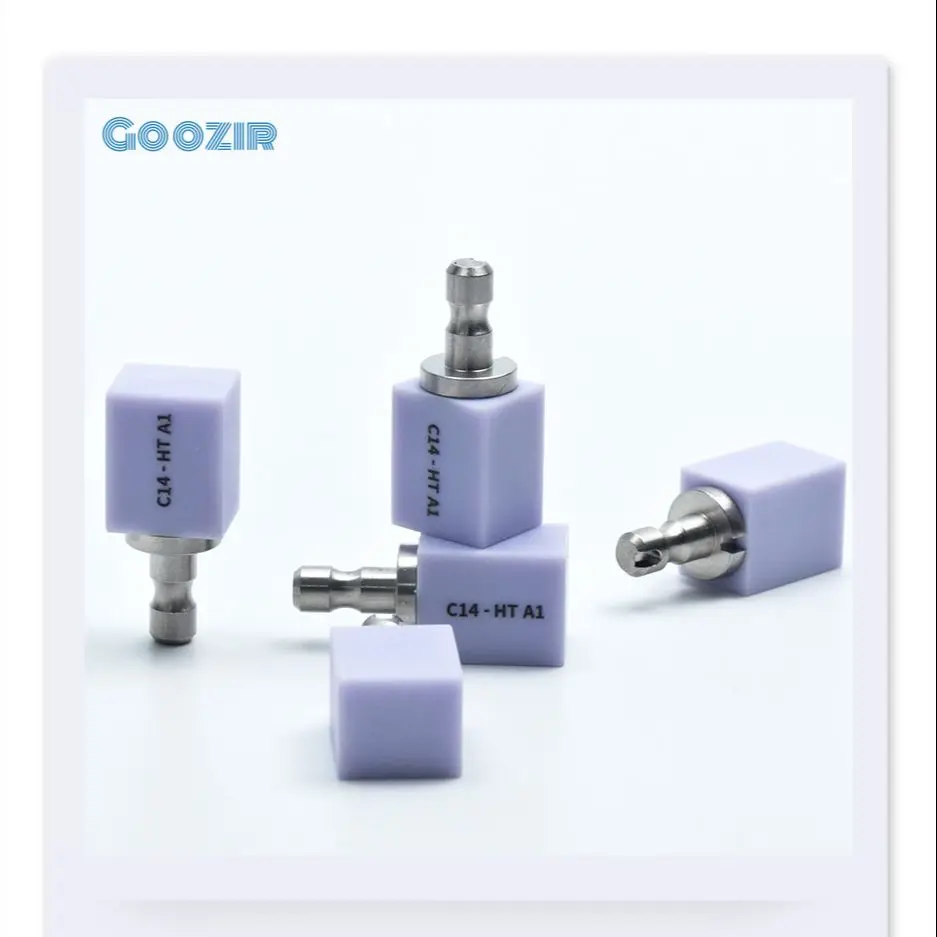 High Translucent Goozir C14 Lithium Disilicate Block Lithium Disilicate Aesthetics