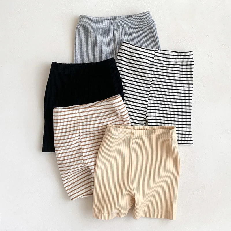 

Летние детские повседневные шорты на возраст 0-24 месяца, однотонные Шорты для маленьких мальчиков и девочек, брюки для маленьких девочек