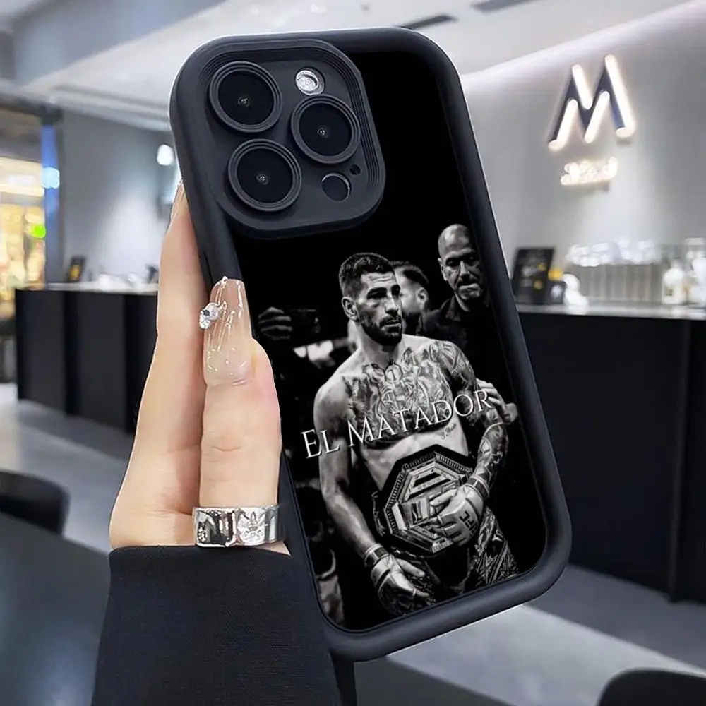 Фото Чехол для телефона I-Ilia Champion T-Topuria для iPhone 17 Air 16 15 Pro Max 14 13 Pro 12 Mini Plus, защитный чехол из ТПУ с дизайном 