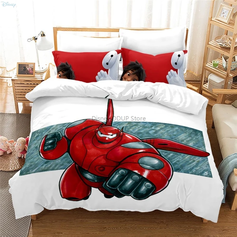 Комплект постельного белья с 6 рисунками из мультфильмов для мальчиков и девочек