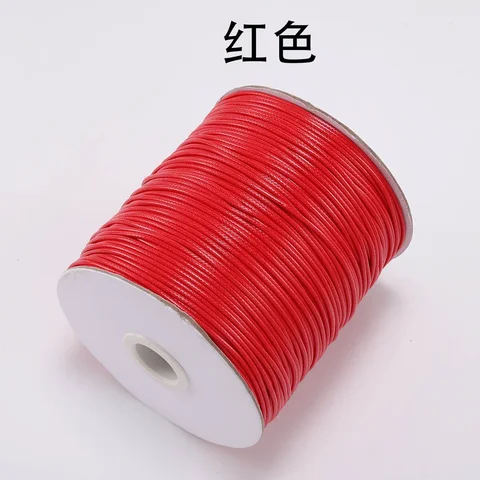 1 рулон 0,5 мм 1 мм 1,5 мм 2 мм Экологичный корейский вощеный полиэфирный шнур для бисероплетения нить плетеная веревка Ювелирная фурнитура