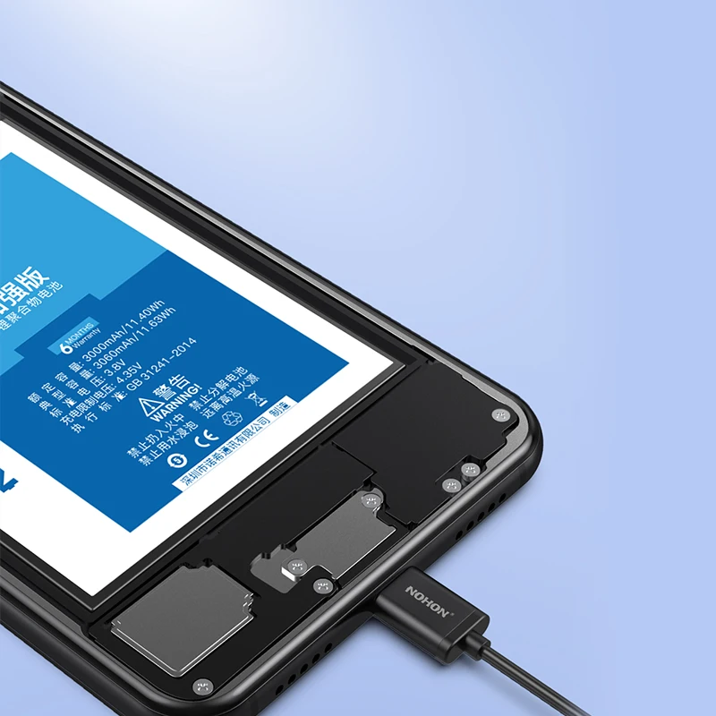 Аккумулятор NOHON для Meizu Meilan M2 M5 Note 2 5 MX6 Pro 6 MX4 M460 M461 BT65M BT53 BT42C BA621