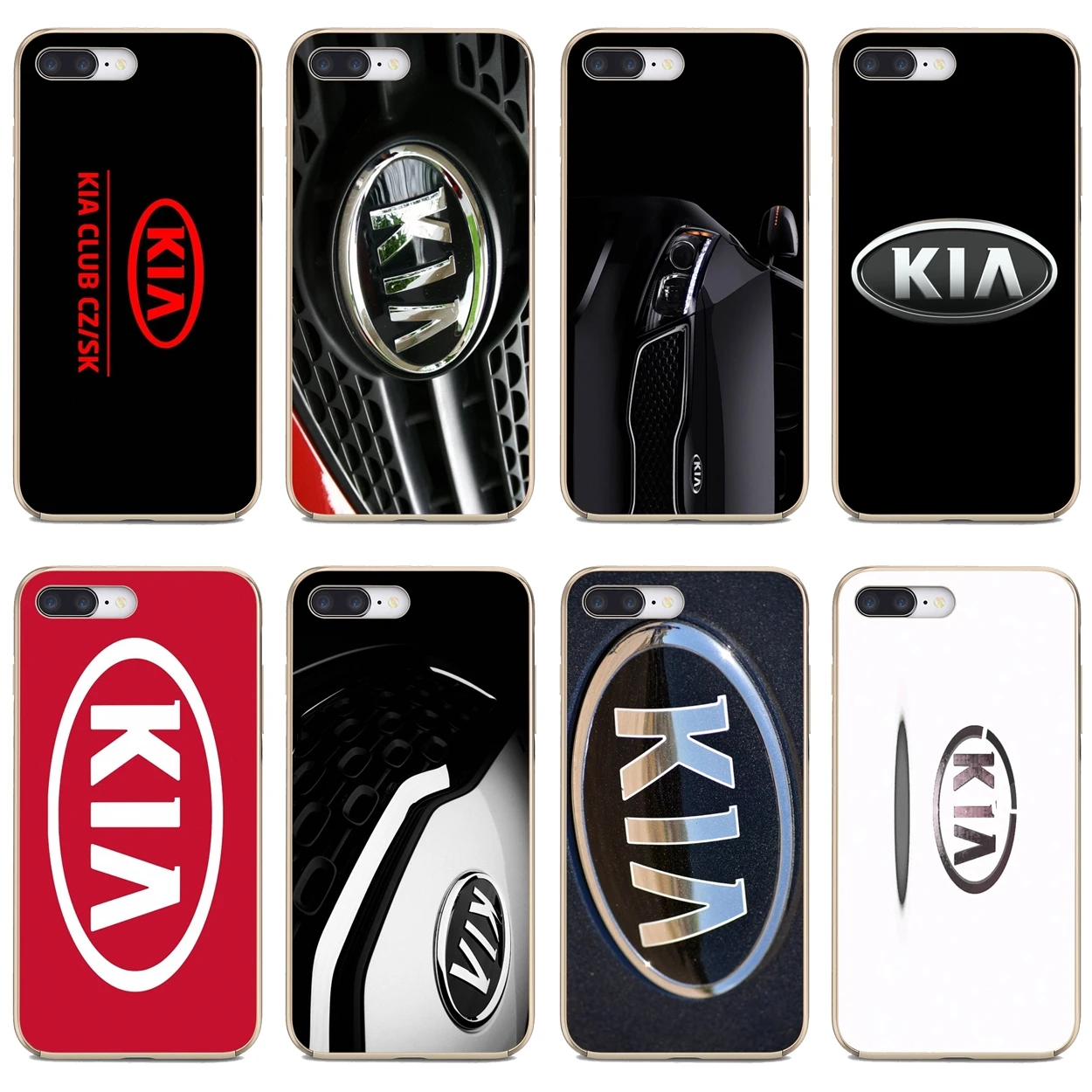 Мягкий прозрачный чехол с логотипом Kia корейские бренды автомобилей для Huawei Mate 7 8