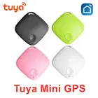 Умный мини-GPS-трекер Tuya, беспроводной локатор для домашних животных, детей, сумок, кошельков, ключей, сигнализация против потери, управление через приложение