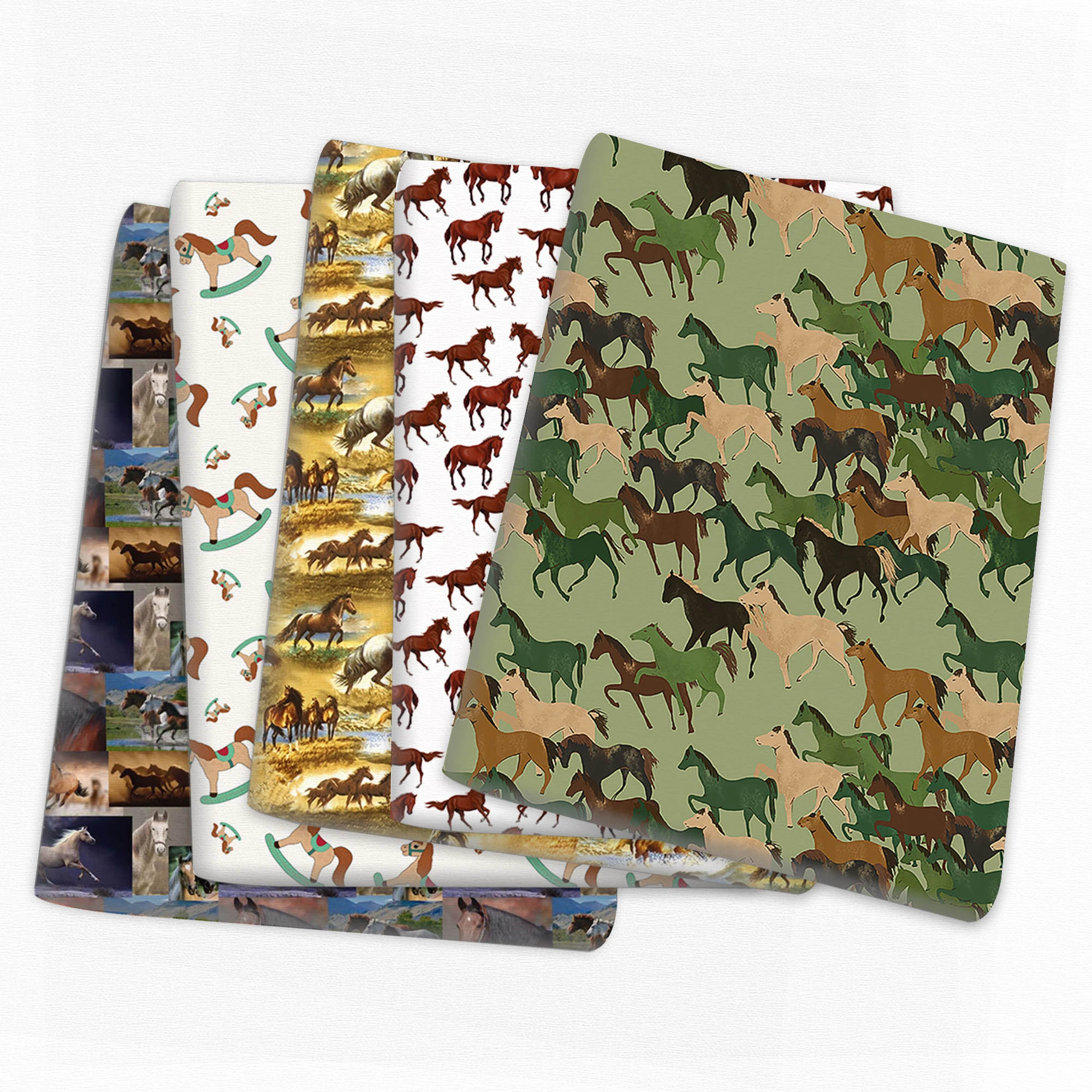 

Карусель лошадь 50*145 см 100% хлопчатобумажная ткань для шитья квилтинга ткань для рукоделия материал для рукоделия ручная работа