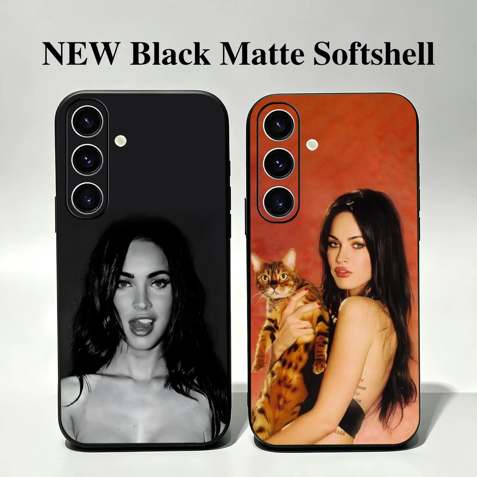 Фото Чехол для телефона Jennifers Body Megan Fox для Samsung A57 A56 A37 A27 A17 A36 A26 A55 A35, мягкий черный чехол с защитой от падения №2