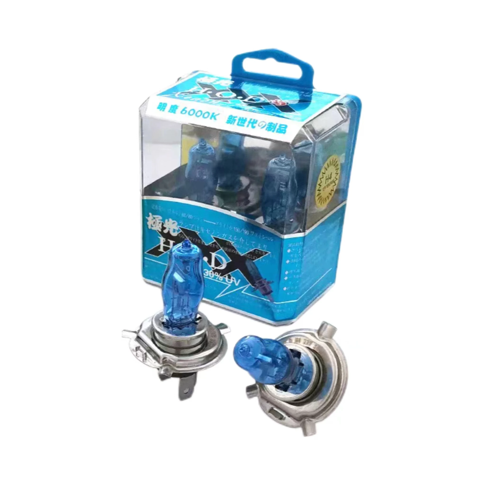 2 шт. автомобильные галогенные лампы H4 100 Вт 6000 К 12 В 9003 HB2