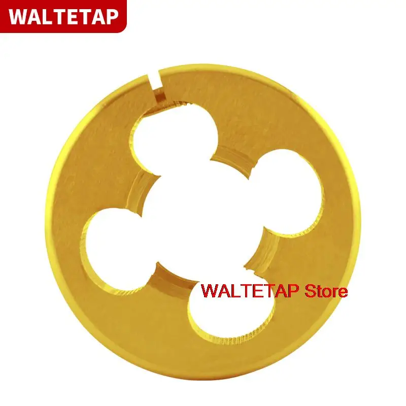 

Метрические резьбовые штампы HSSE с оловянной искусственной рукояткой M2 M2.3 M2.5 M2.6 M3 M4 M4.5 M5 M6 M8 M9 M10 M12 M14 M16