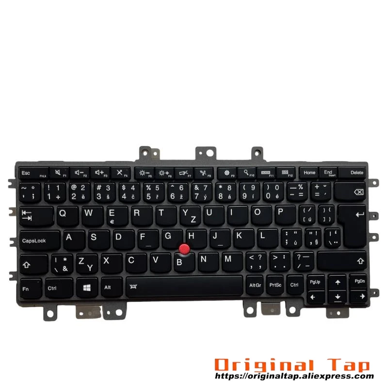 Клавиатура с чешской подсветкой CZ для Lenovo Thinkpad Helix 20CG 20CH 00UR008 00UR046 00JT632 00JT592