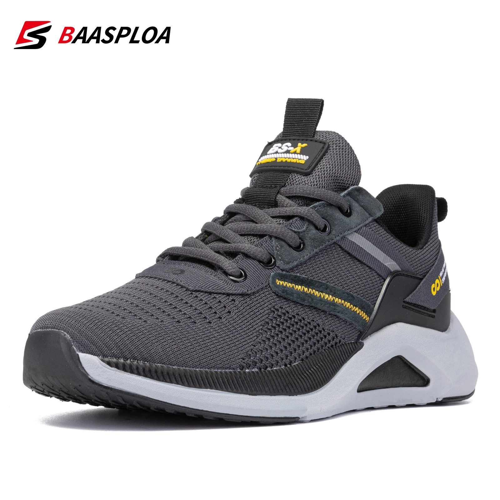 Baasploa 2022 Men's Shoes New Sneaker Breathable running Shoes Fashion comfortable Casual Shoes Mesh Athletic shoes