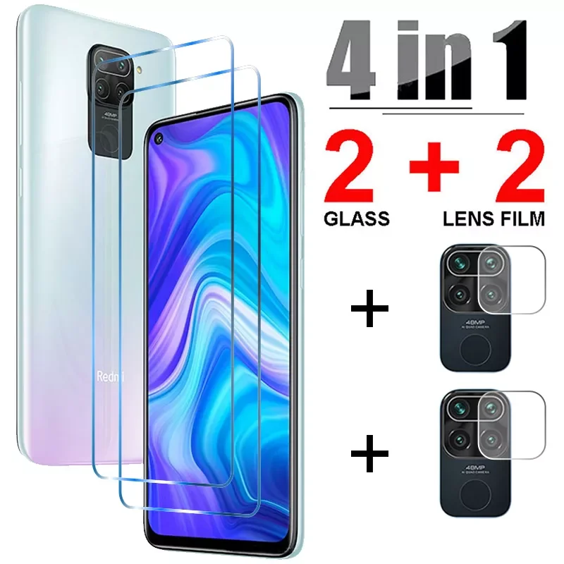 

IN 1 Protective Glass for Xiaomi Redmi Note 10 9 7 Pro 10S Camera Lens Film for Redmi 9 9A 9T 9C 7 7A 8 8A K40 K30 Pro Glass