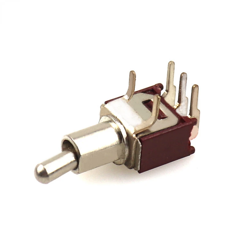 2 шт., высококачественный мини-переключатель, 5 контактов, 5 мм