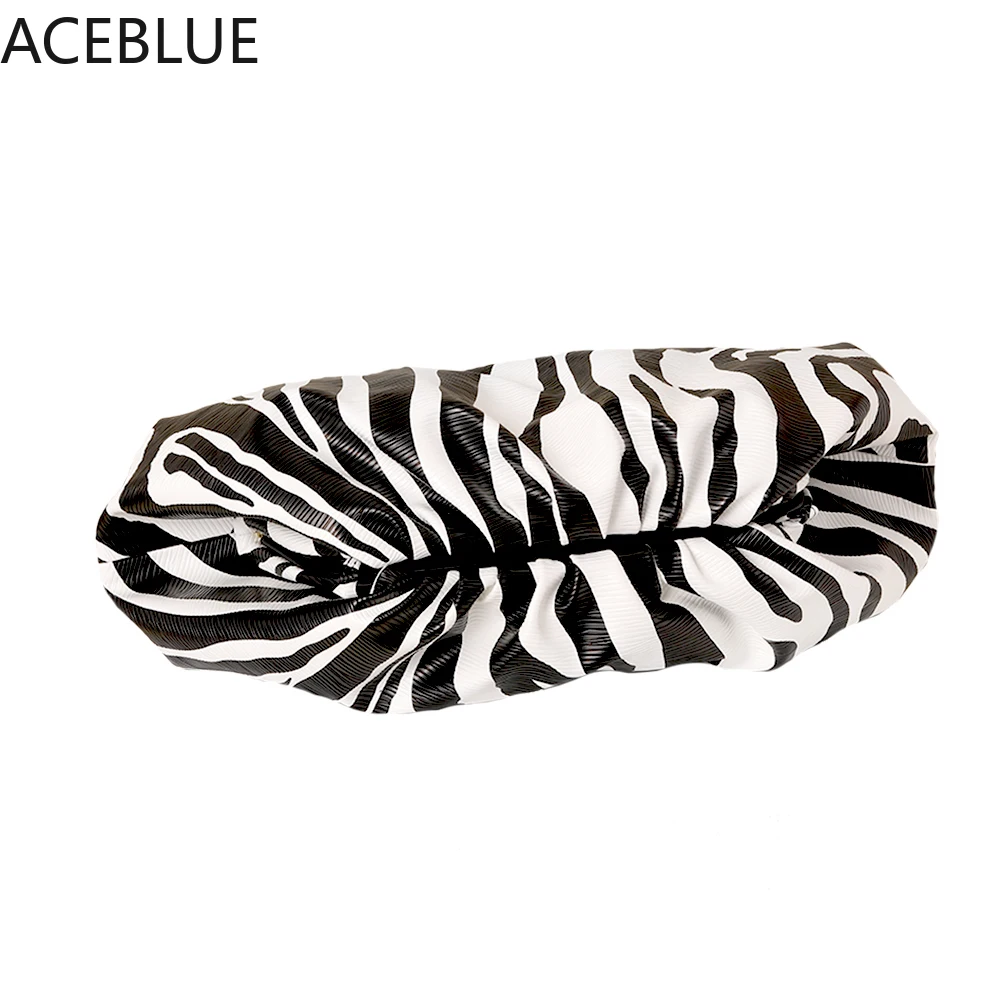 Женский клатч с голографическим облаком ACEBLUE модная повседневная сумка-Зебра