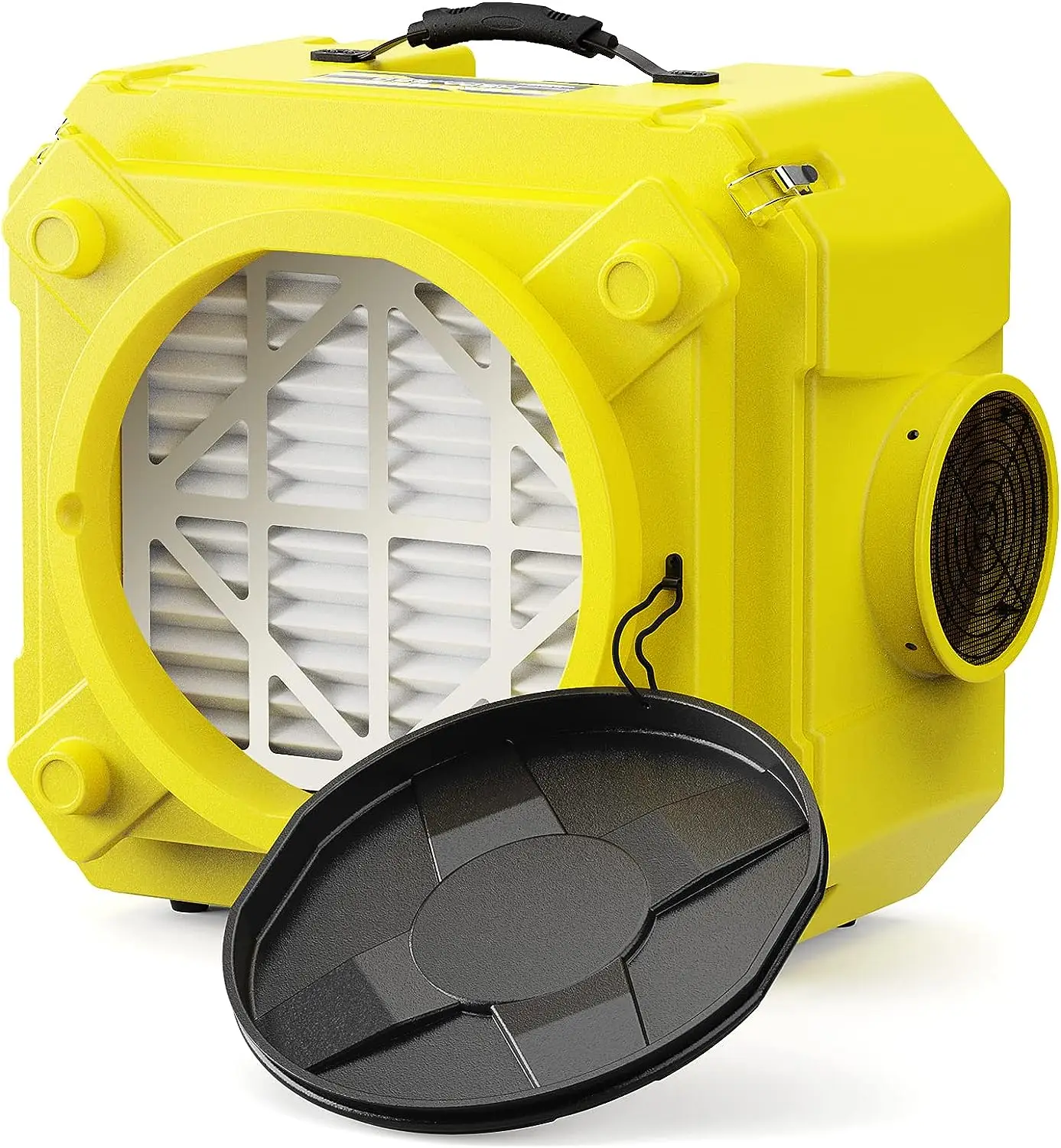 

Air Scrubber with 3 Stage Filtration, Stackable Negative Air Machine for Industrial and Commercial Use, Heavy Duty Air Cleaner w