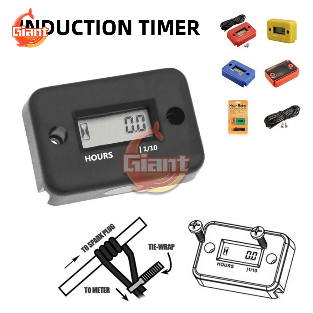 

Счетчик моточасов с таймером и ЖК-дисплеем