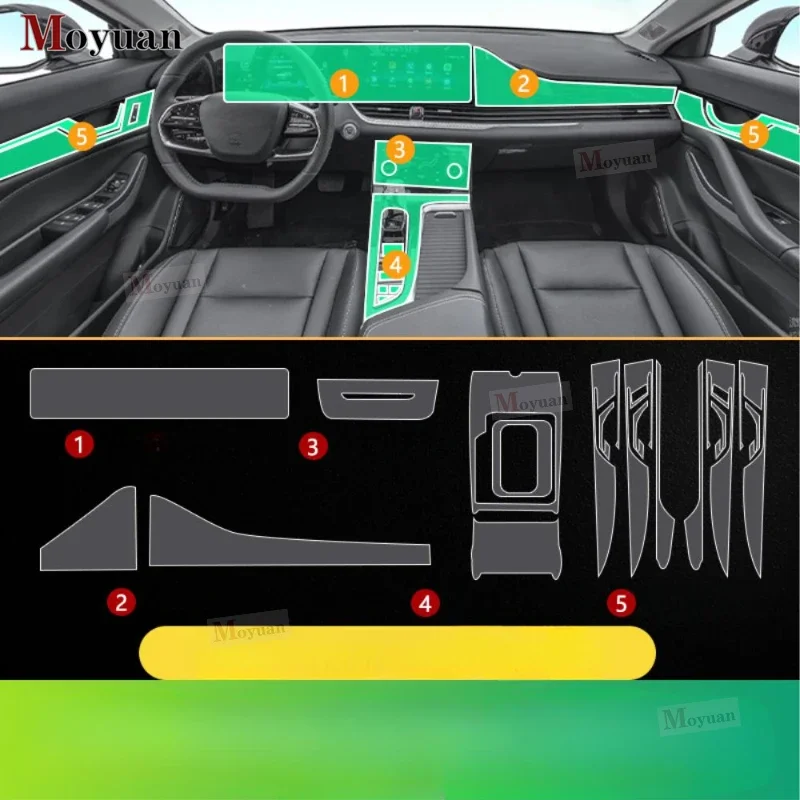 Для FAW BESTUNE B70 2021-2024 панель коробки передач навигационный экран автомобильный