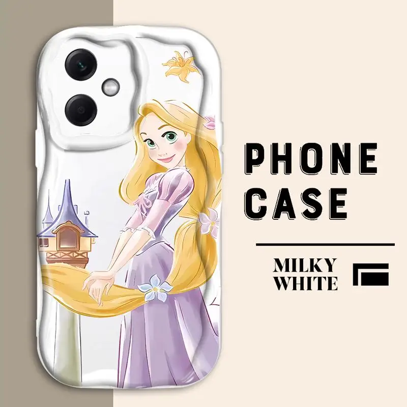 Аксессуары для Redmi Note 13 12 11 Pro Plus 10 9 9S 13C A1 A2 12S 11S кудрявый волнистый чехол снежный