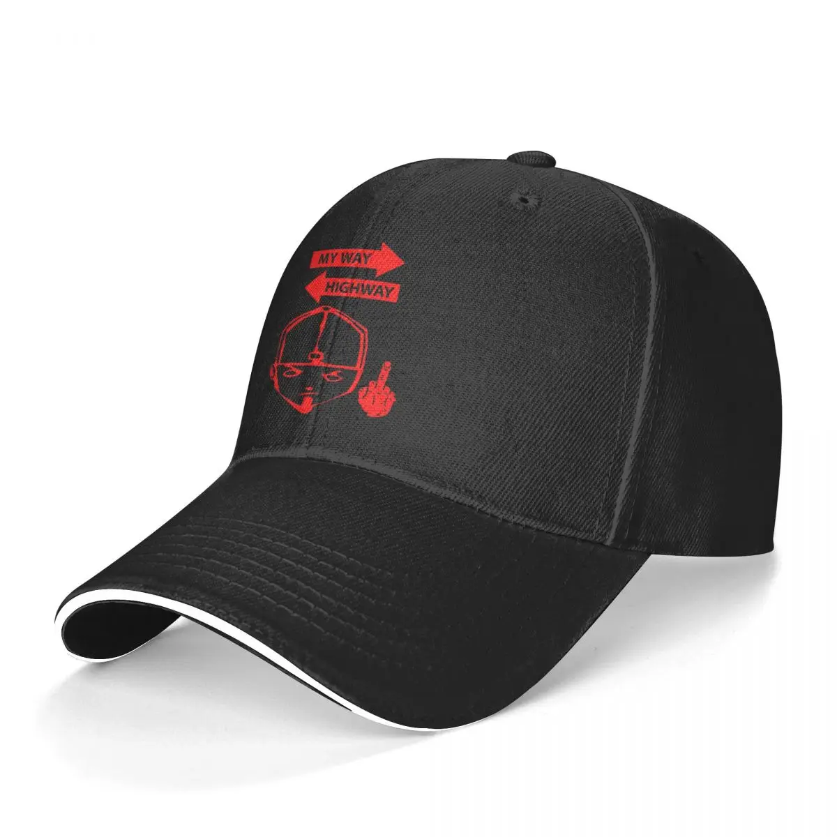 

Limp Bizkit Baseball Cap Red My Way Trendy Hip Hop Hats Spring Male Kpop Printed Snapback Cap