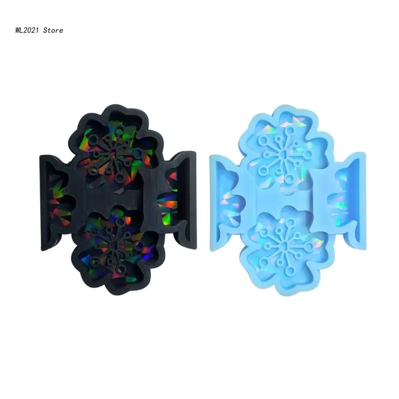 

Силиконовая форма для брелока в виде цветка сливы