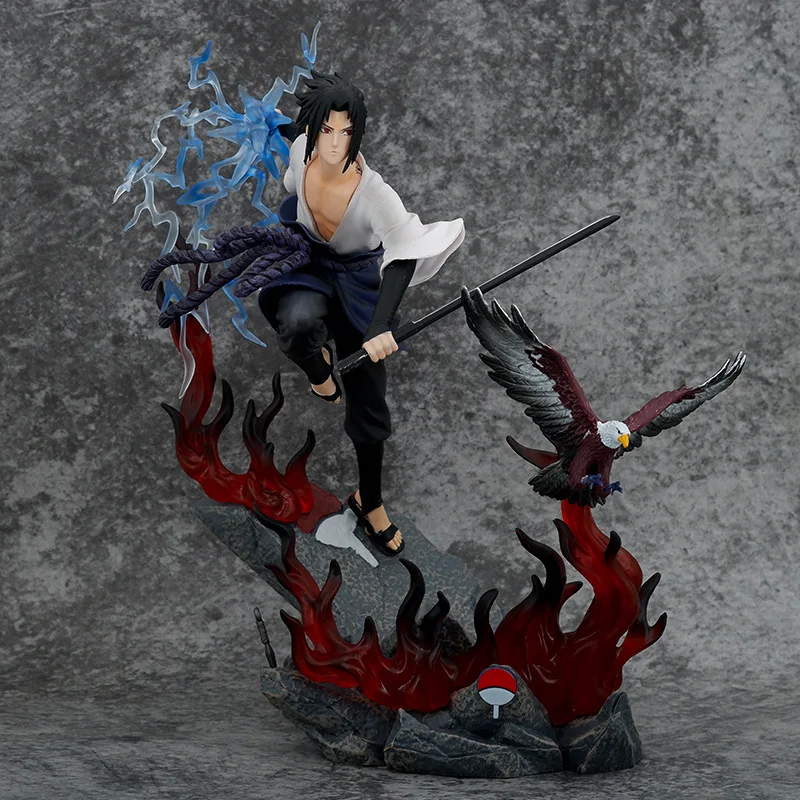 

Фигурка из аниме «Наруто» 34 см, Gk UT Uchiha Sasuke, ПВХ экшн-модель, статуэтка, украшение, коллекция, детские куклы, игрушки, подарки