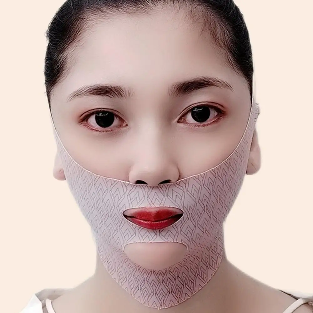Chin Cheek Slimming Bandage V Line Lifting Mask V Shaper Face Lift Sleeping Mask Anti Wrinkle Strap Band Beauty Health images - 6