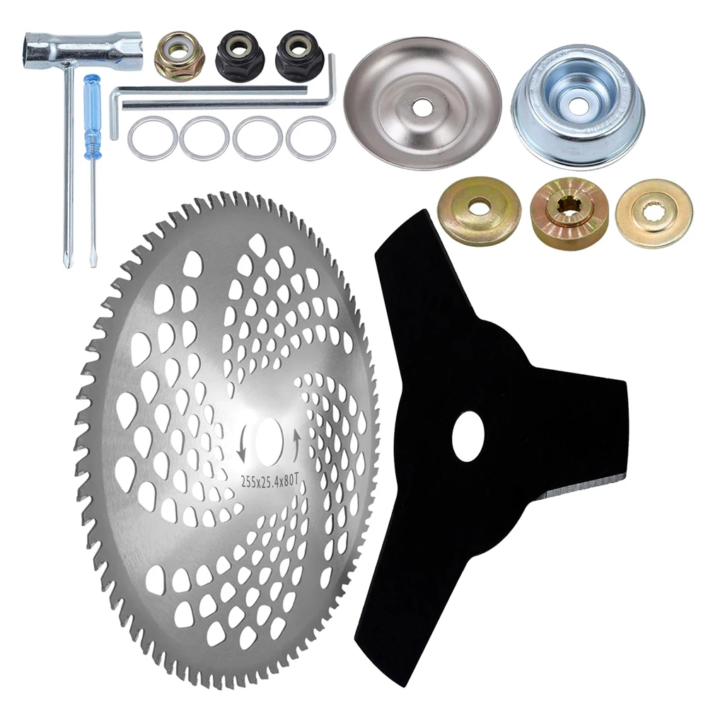 Набор лезвий для триммера Твердосплавный Наконечник 10 х3 зубьев 80 т 1 комплект