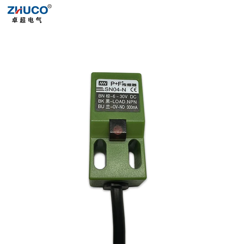 Индуктивный бесконтактный переключатель с металлическим квадратным датчиком 300