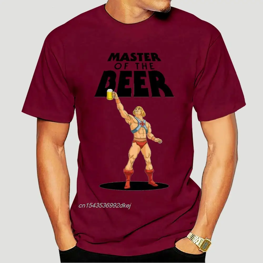 

T-Shirt Shirt Masters Of The Universe He Man Master Of The Beer Unny Years 80 3 2869A