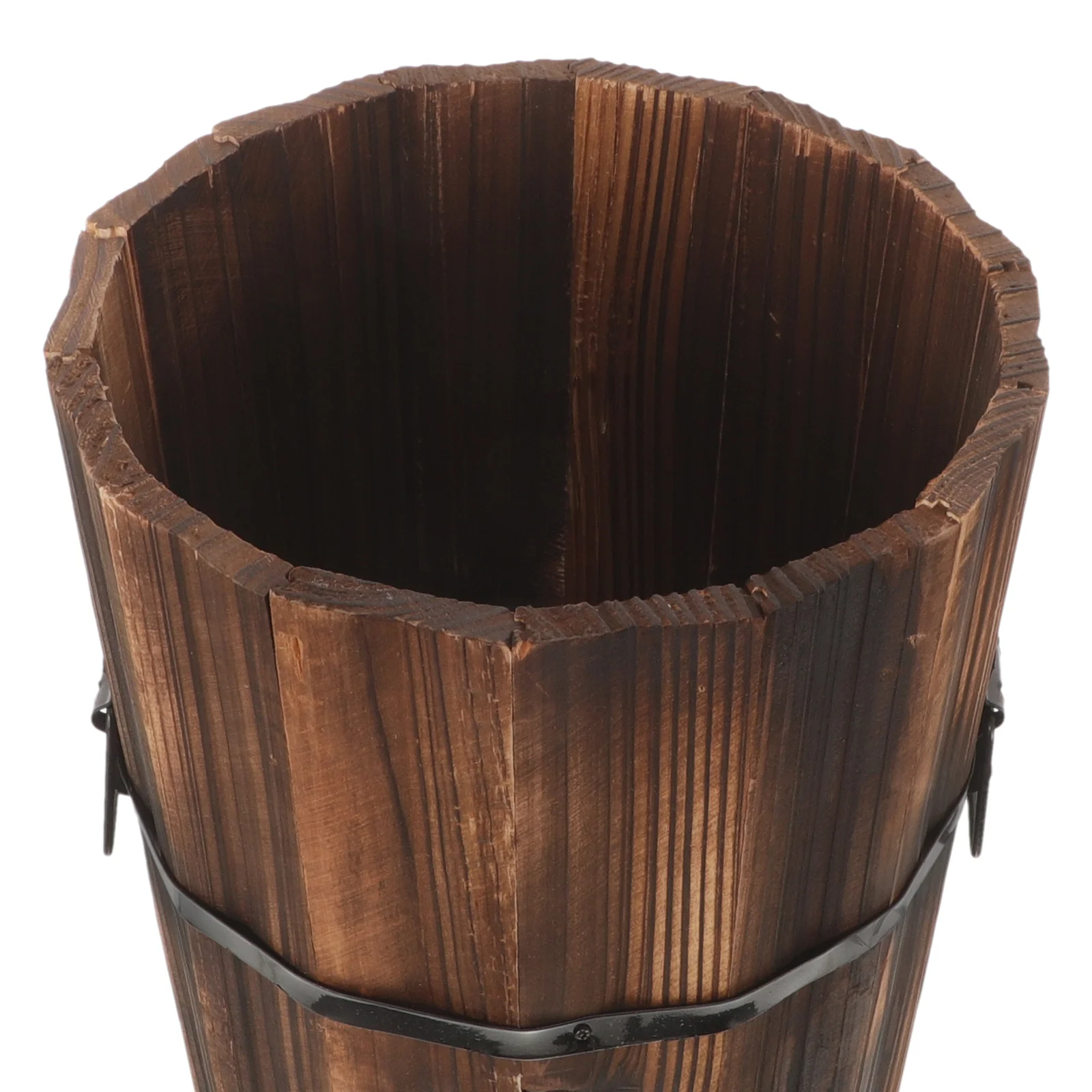 Деревянная стойка для ведра зонта мусорный бак плетеные стеллажи хранения