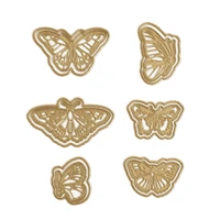 2022 new arrival metal cutting dies decoration for scrapbooking craft diy album template decor model beautiful butterfly