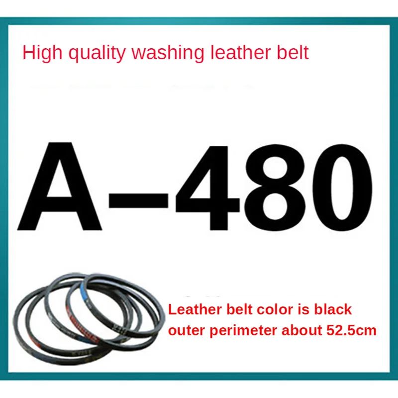 

A-480 Washing machine belt A type belt transmission belt washing machine motor belt triangle belt antistatic belt accessories