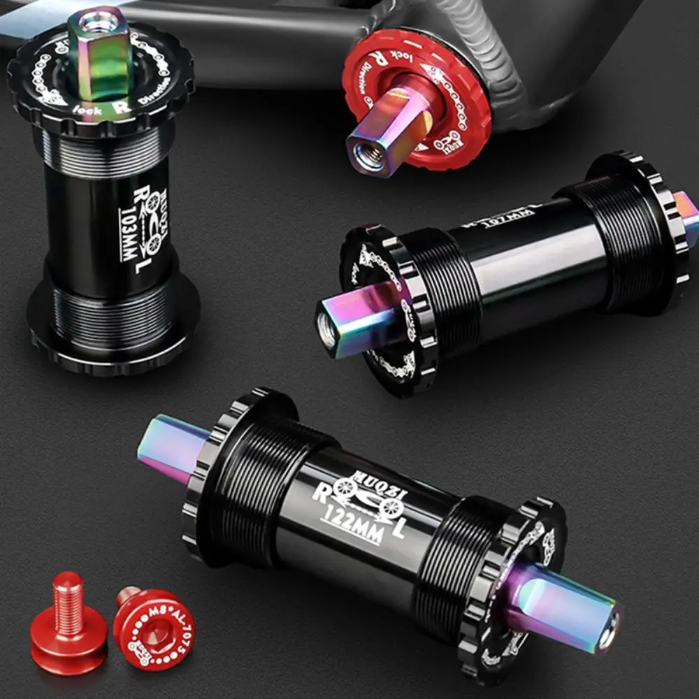 

Axle Titanium Alloy Sealed Bearing Crankset Part Bicycle BB Bicycle Bottom Bracket Bike Crankset Shaft Ceramic Axle