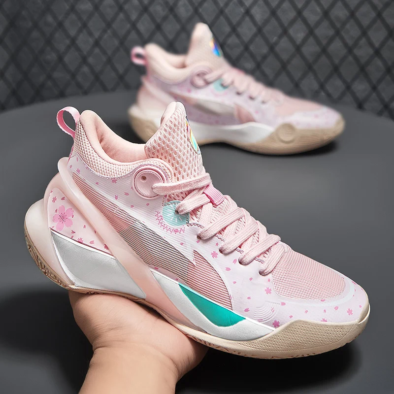 

CRLAYDK Women's Mid Top Basketball Shoes Training Running Non Slip Streetball Casual Sneakers for Fitness Walking Unisex Tennis