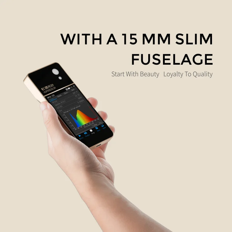 Люксметр спектрометр Hopoocolor HPCS320 мини-ручной измеритель спектрального