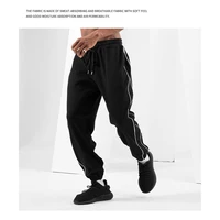 new hot selling trousers tight waist rope korean version trousers streetwear 2022 mens spring and summer trousers casual mens