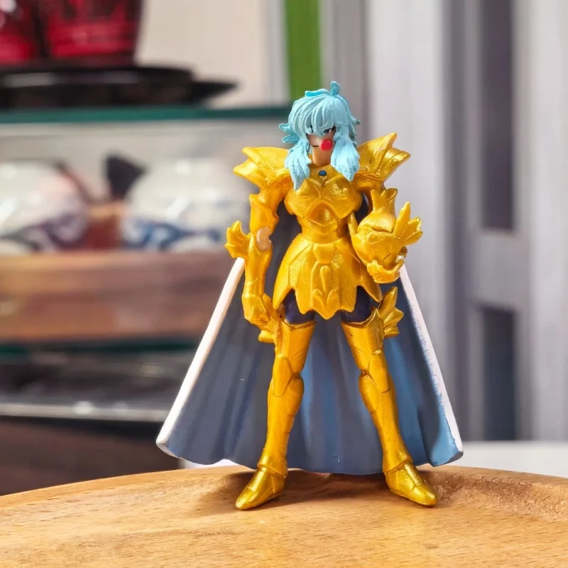 Фото Коллекционная мини-фигурка Bandai Authentic Saint Seiya Gashapon: Весы, Скорпион, Водолей, Доко, Мило, Камю (в коробке), выпуск 02 №4